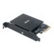 Akasa RGB adaptér M.2 SSD do PCIe x4 (AK-PCCM2P-03) Poukaz 200 Kč na nákup na Mall.cz