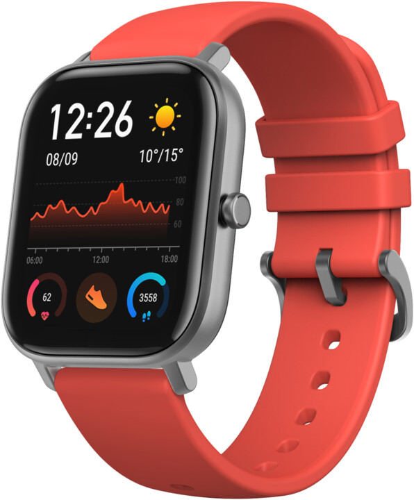xiaomi amazfit gts vermillion orange
