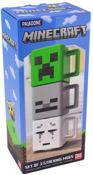Hrnek Minecraft - Stacking Mugs, 250 ml, sada 3 hrnků_882205673