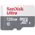 SanDisk Ultra microSDXC 128GB 100MB/s + adaptér