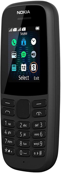 Nokia 105 2019 (TA-1174), Dual Sim, Black_1509774072