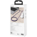 BASEUS kabel Cafule USB-C - USB-C, nabíjecí, datový, 100W, 2m, fialová_1155088226