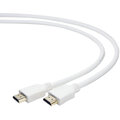 Gembird CABLEXPERT kabel HDMI-HDMI 3m, 1.4, M/M stíněný, zlacené kontakty, bílá