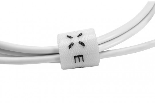 FIXED síťová nabíječka s odnímatelným USB-C kabelem, 2,4A, bílá_268508907