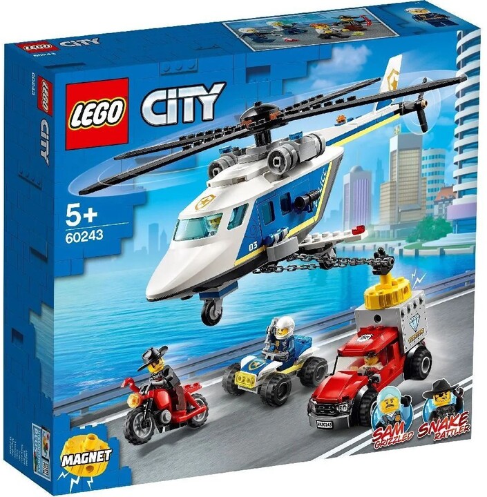 LEGO® City 60243 Pronásledování s policejní helikoptérou_314265641