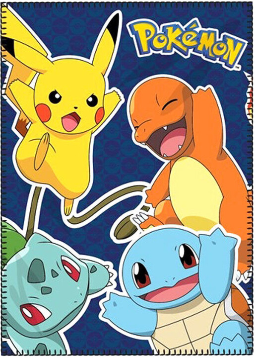 Deka Pokémon - Bulbasaur, Charmander, Squirtle a Pikachu_1364767754