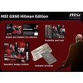 MSI GX60 3AC-083CZ Hitman Edition, černá_1809260037