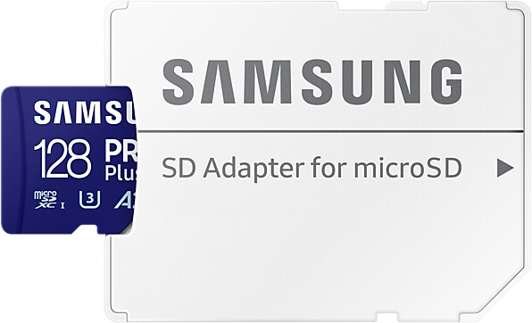 Samsung PRO Plus UHS-I U3 (Class 10) Micro SDXC 128GB + SD adaptér_693183510