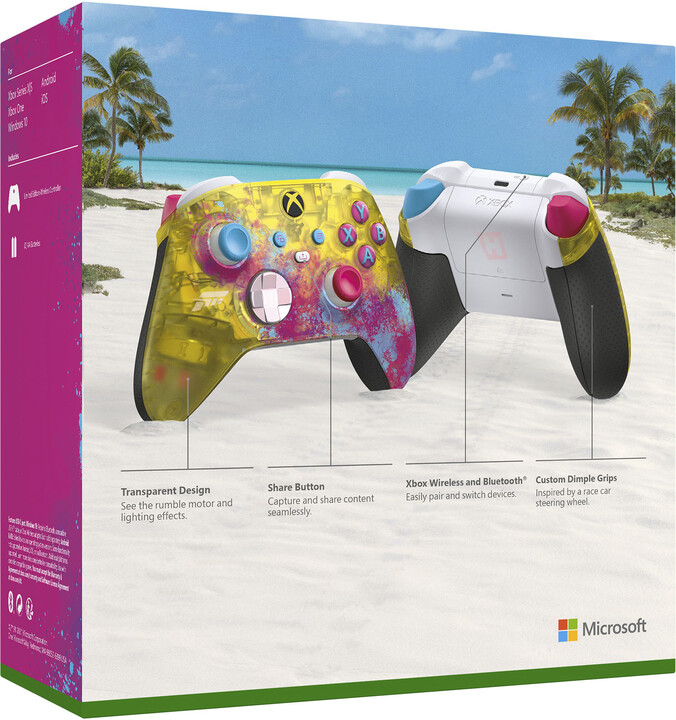 Xbox Series Bezdrátový ovladač, Forza Horizon 5 Limited Edition