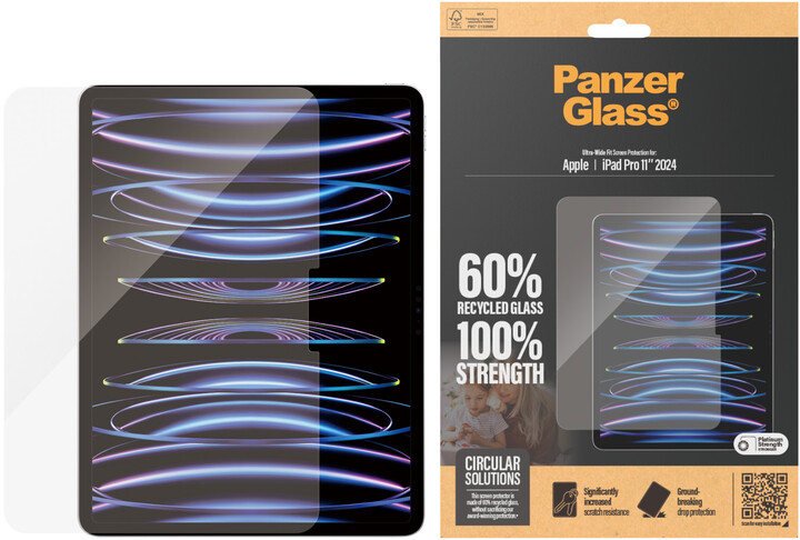 PanzerGlass ochranné sklo pro Apple iPad Pro 11&quot; (2024)_1243652801