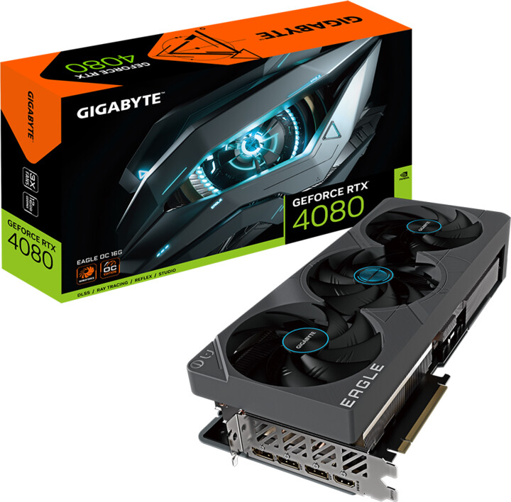 GIGABYTE GeForce RTX 4080 16GB EAGLE OC, 16GB GDDR6X_436478189