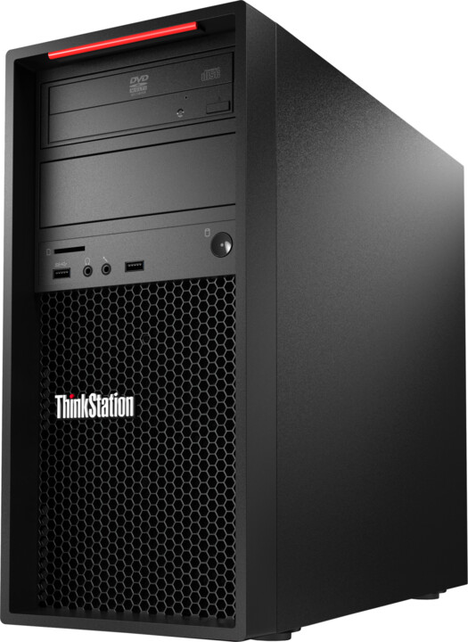 Lenovo ThinkStation P520c TWR, černá_606551620