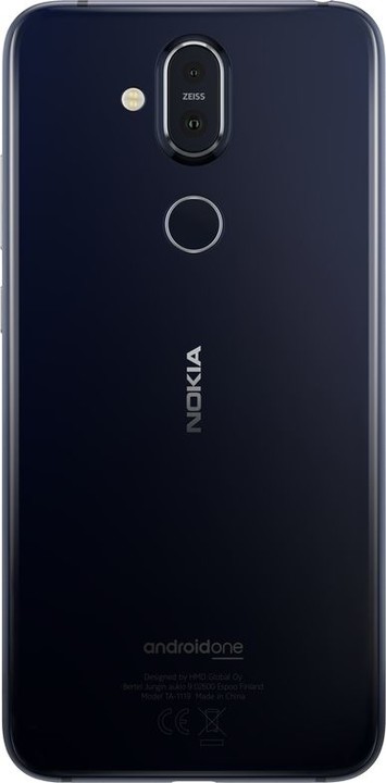 Nokia 8.1, 4GB/64GB, Dual SIM, modrá_1710614321