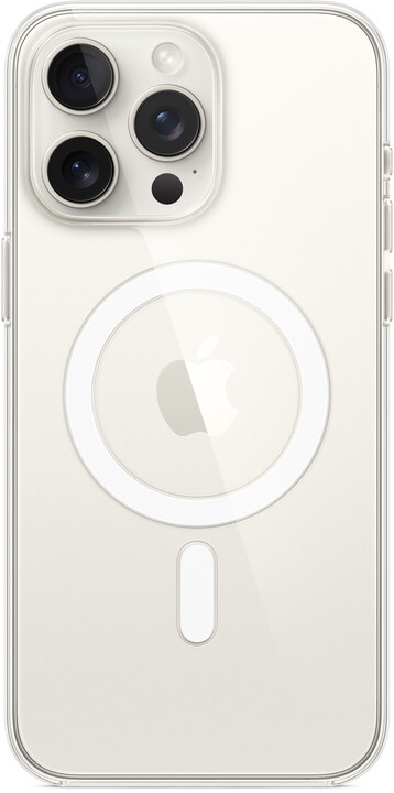 Apple průhledný kryt s MagSafe pro iPhone 15 Pro Max_464825262