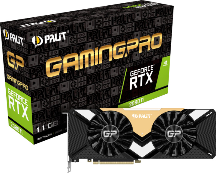 PALiT GeForce RTX 2080 Ti GamingPro, 11GB GDDR6_1091647047