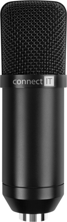 CONNECT IT ProMic USB mikrofon se stolním ramenem, černá