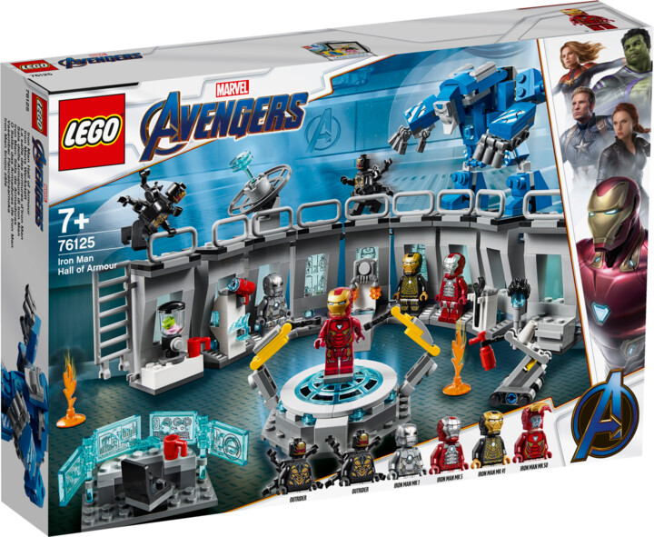 LEGO® Marvel Super Heroes 76125 Iron Man a jeho obleky_789471530