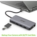 Acer dokovací stanice USB-C 12v1, 2 x USB3.2, 2 x USB2.0, SD/TF, 2 x HDMI, DP, RJ45, jack, PD 60W_741110985