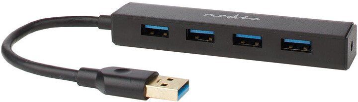 Nedis rozbočovat USB 3.0, 4xUSB, 5Gb/s, černá_1403787954