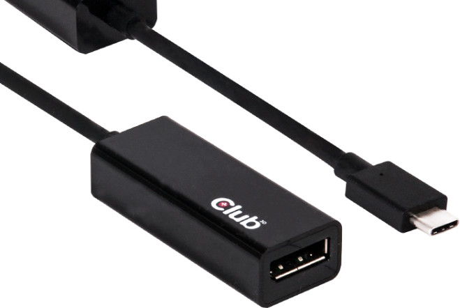Club3D USB 3.1 TYPE C na DisplayPort 1.2, aktivní převodník_1190849937