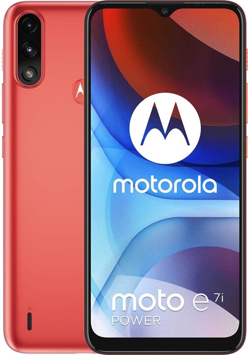 Motorola Moto E7i Power, 2GB/32GB, Coral Red_742884642