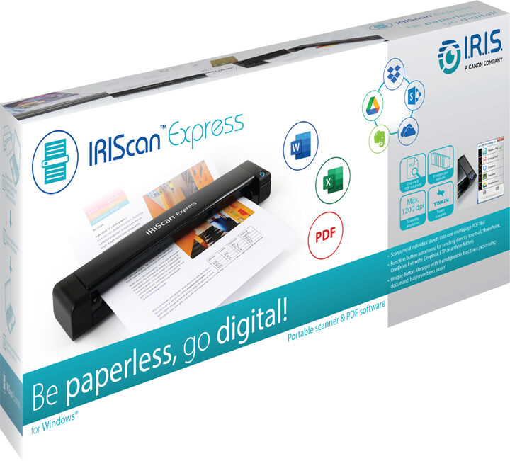 IRIS skener IRISCAN Express 4 - přenosný skener_2005930058