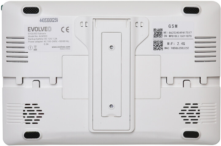 EVOLVEO Salvarix, bezdrátový WiFi&amp;GSM alarm s čtečkou RFID_1660813651