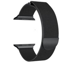 MAX kovový řemínek pro Apple Watch 4/5, 40mm, černá