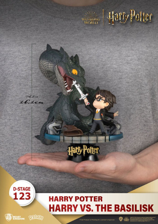 Figurka Harry Potter - Harry Potter vs The Basilik, 16cm_1365866693