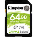 Kingston SDXC Canvas Select 64GB 80MB/s UHS-I