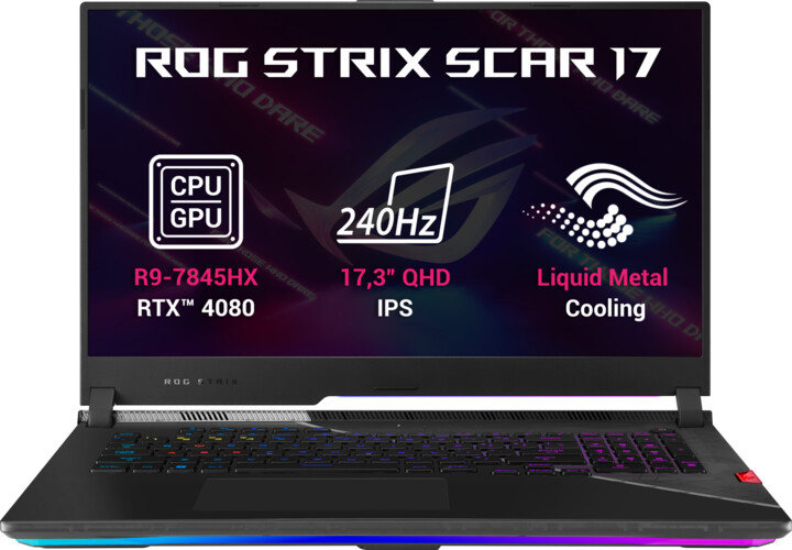 ASUS ROG Strix SCAR 17 (2023) G733, černá_1350729133