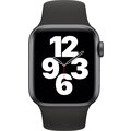 Apple Watch SE, 40mm, Space Gray, Black Sport Band_264371930