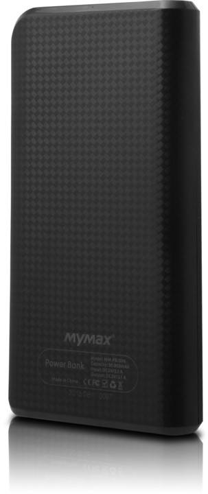 iMyMax Carbon Power Bank 30.000mAh, černá_1935556166