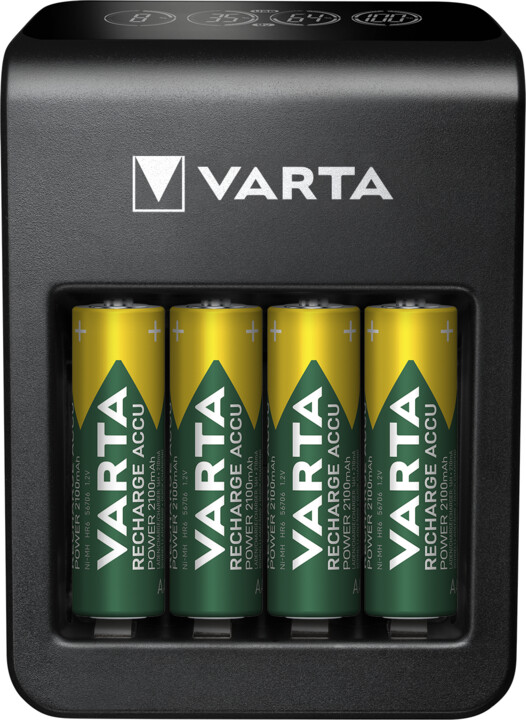 VARTA nabíječka Plug Charger+ s LCD_1851376418