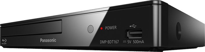 Panasonic DMP-BDT167EG, 3D, černá_835231111