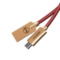 Mcdodo Knight datový kabel USB-C, 1.5m, červená_1480760739