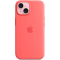Apple Silikonový kryt s MagSafe pro iPhone 15, světle melounová_1445538337