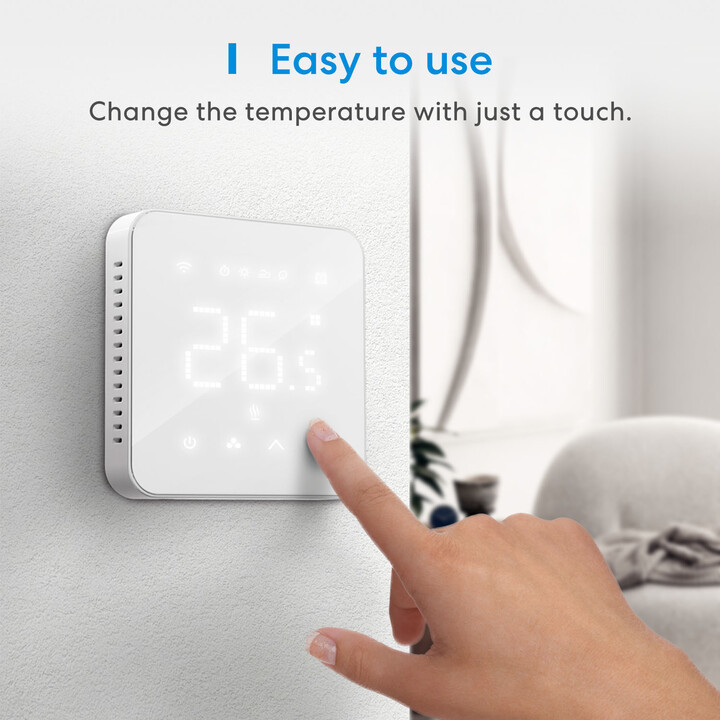 Meross Smart Wi-FI Thermostat pro Elektrické podlahové vytápění_1098604976