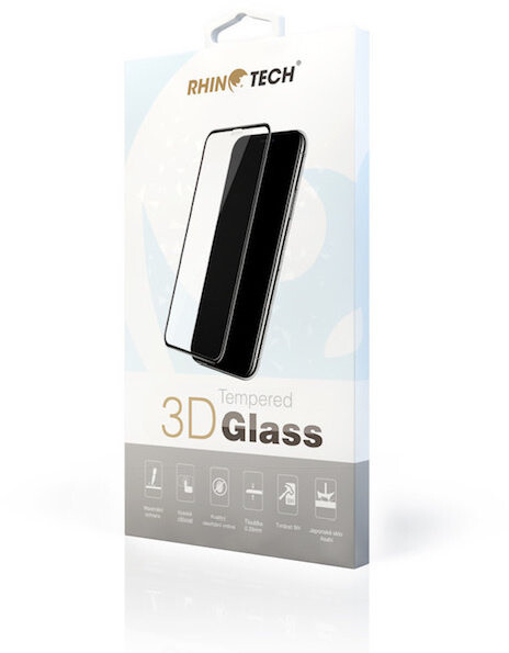 RhinoTech 2 Tvrzené ochranné 3D sklo pro Xiaomi Mi Note 10/Note 10 Lite/Note 10 Pro, černá_1222236893