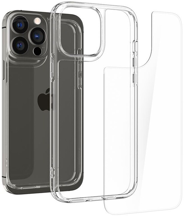 Spigen ochranný kryt Quartz Hybrid pro Apple iPhone 13 Pro Max, transparentní_83294439