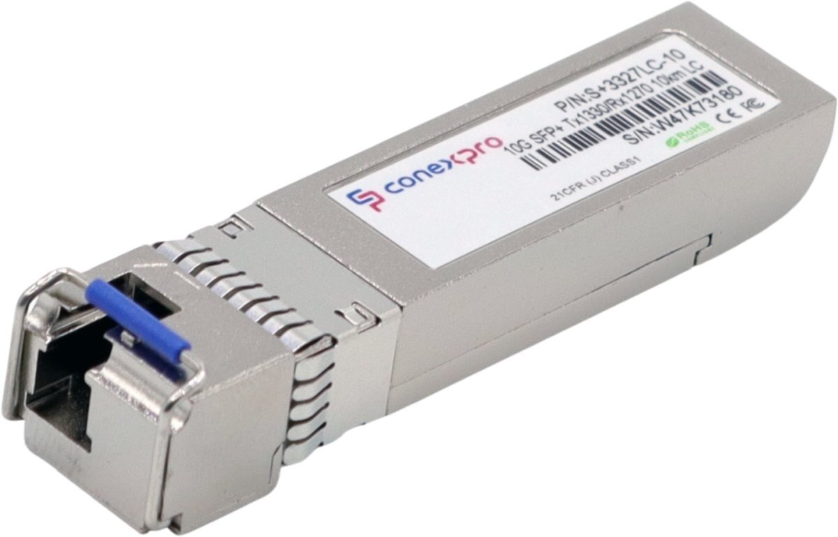 Conexpro SFP+ modul 10Gbit, SM, Tx1330/Rx1270nm, 10km, DDM, 1x LC - S+3327LC-10