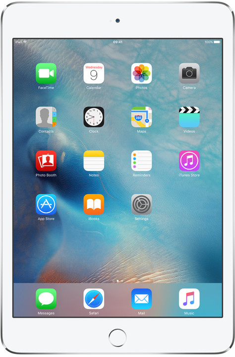APPLE iPad Mini 4, 64GB, Wi-Fi, stříbrná_1912254172