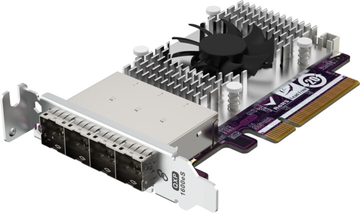 QNAP rozšiřující karta QXP-1600eS-A1164 - 4x SFF-8088, 16 x SATA 6Gb/s, PCIe 3.0 x8_635117088