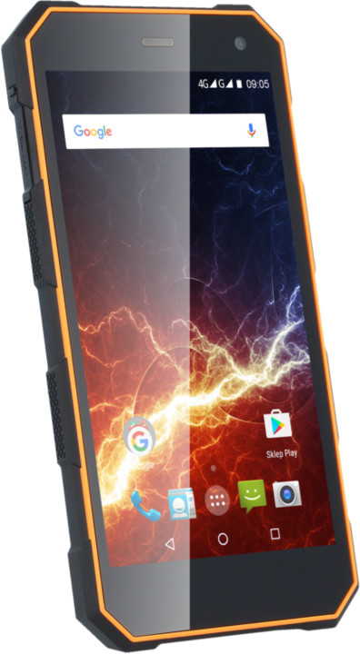 myPhone HAMMER ENERGY LTE 18x9, 3GB/32GB, Black/Orange_488546772