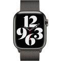 Apple Watch řemínek milánský tah 45mm, grafitově šedá_938385691