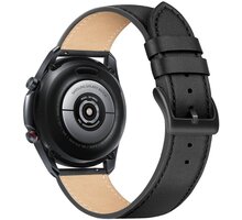 FIXED kožený řemínek pro smartwatch s šířkou 22mm, černá FIXLST-22MM-BK