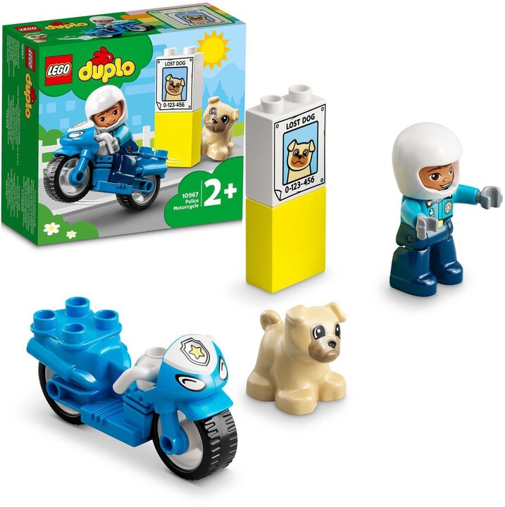 LEGO® DUPLO® 10967 Policejní motorka_302779348