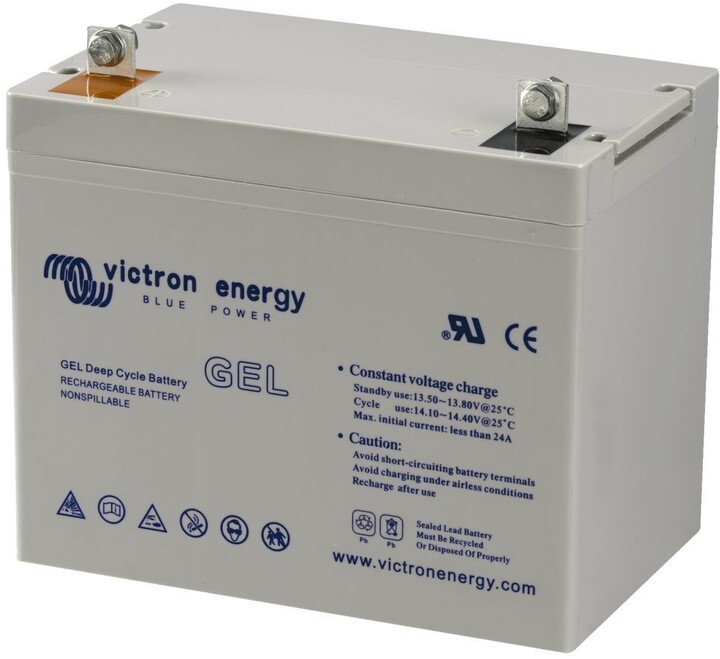 Victron Energy Pb GEL 12V/60Ah - VRLA, 12V, 60Ah_1148656160