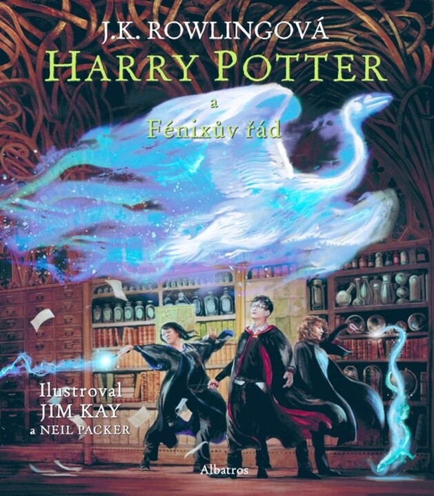 Kniha Harry Potter a Fénixův řád, ilustrovaná_1420857194