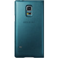 Samsung flipové pouzdro s oknem EF-CG800B pro Galaxy S5 mini, zelená_1905190293
